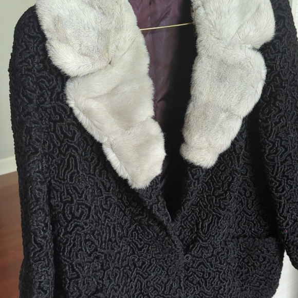 Vintage  Hillmoor winter overcoat. Size large. - Picture 3 of 6